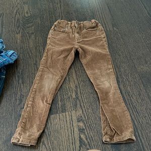 Crewcuts size 6 brown corduroy pants